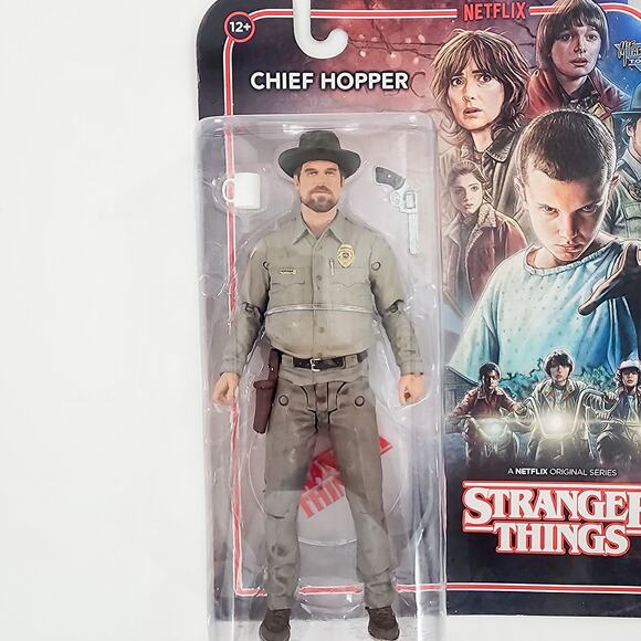 Chief Hopper Action Figure Stranger Things McFarlane Toys Netflix Official - Picture 1 of 5